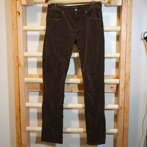 Paige Federal Slim Straight Corduroy Trousers